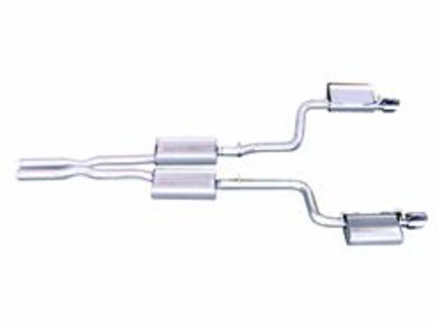 Gibson Musclecar Stainless Exhaust 05-up Chrysler 300C 5.7L - Click Image to Close